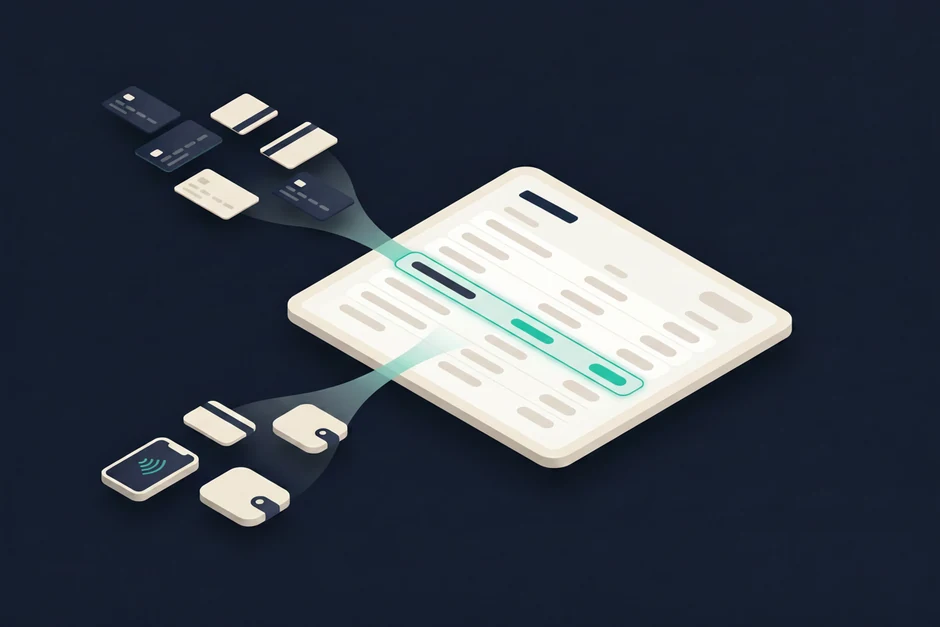 Payments merging into one Brippo payments list