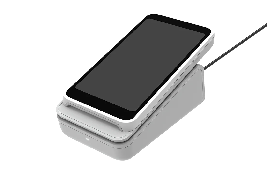 S700 terminal on its dock
